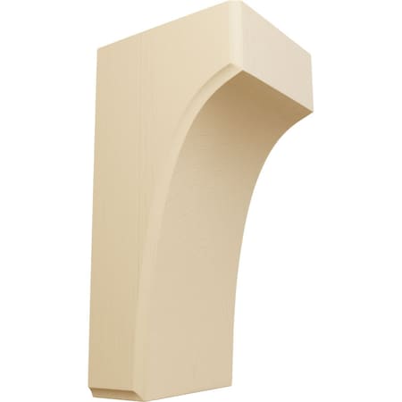 Ekena Millwork 3 1/2"W x 4"D x 8"H Clarksville Bracket, Maple BKTW04X04X08CVMA